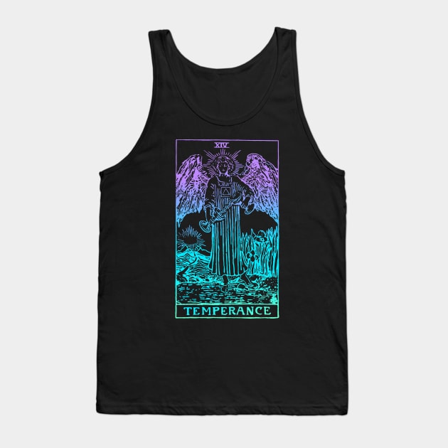 Temperance Tarot Card Tank Top by srojas26